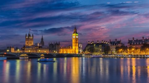 London-big-ben-river-thames-skyline-sunset-night