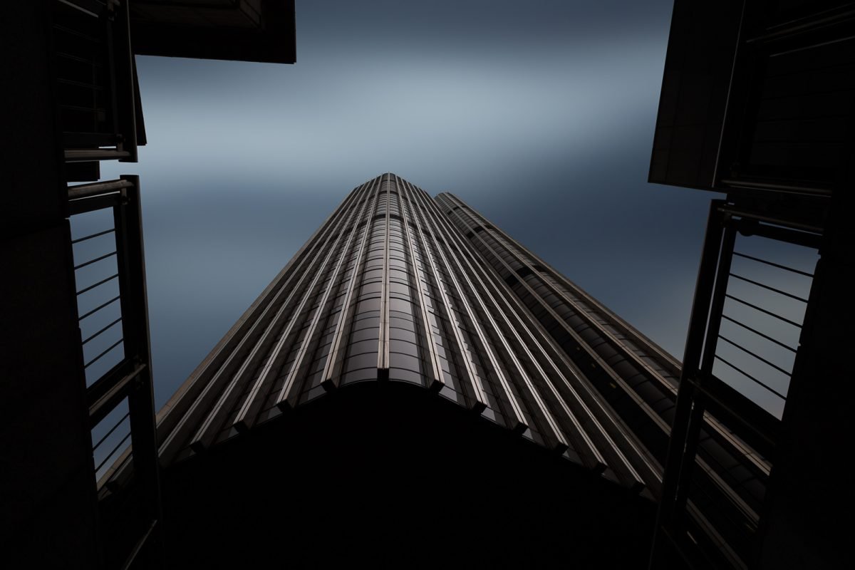antonyz long exposure architecture modern office building Tower 42 London