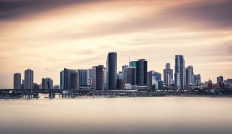 antonyz long exposure architecture downtown miami florida usa skyline